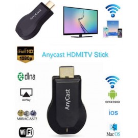 Wireless WiFi Display Receiver M9 Plus , 1080P Upgraded New Edition M9 Plus Support chromecast Screen Mirror Dongle Digital AV to HDMI Compatible with 