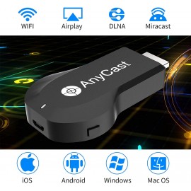 4K&1080P Wireless HDMI Display Adapter,iPhone Ipad Miracast Dongle for TV,Upgraded Toneseas Streaming Receiver,MacBook Laptop Samsung LG Android Phone,Birthday Business Education Gift 