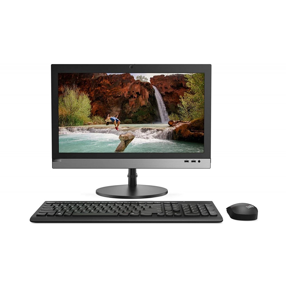  Lenovo V330z 10ULS0J000 19.5-inch All-in-One Desktop (9th gen Core i3-9100/4GB/1TB HDD/WIN 10/Intel UHD 630 Graphics), Black