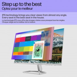 HP M27FW-inch FHD Monitor with AMD FreeSync Technology (2021 Model, M27fw)