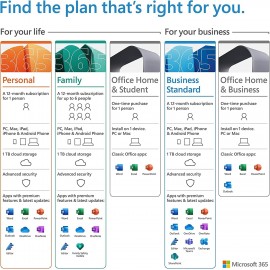 Microsoft Office Home & Business 2021 | Word, Excel, PowerPoint, Outlook | One-time purchase for 5 PC or Mac | Instant Download