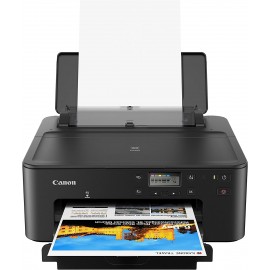 Canon PIXMA TS702 Wireless Single Function Printer | Mobile Printing with AirPrint(R), Google Cloud Print, and Mopria(R) Print Service, Works with Alexa, Black, One Size