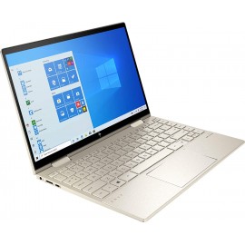 HP Envy x360 2-in-1 13.3" FHD IPS Touchscreen Laptop Intel Evo Platform 12th Gen Core i7-1165G7 8GB Memory 512GB SSD Pale Gold - Backlit Keyboard -Fingerprint Reader -Thunderbolt - WiFi 6