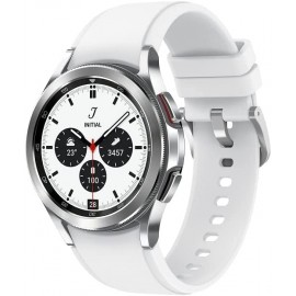 SAMSUNG Galaxy Watch 4 Classic 46mm Smartwatch with ECG Monitor Tracker for Health Fitness Running Sleep Cycles GPS Fall Detection Bluetooth US Version, Silver