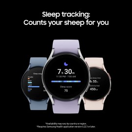 SAMSUNG Galaxy Watch 5 44mm Bluetooth Smart watch w/Body, Health, Fitness and Sleep Tracker, Improved Battery