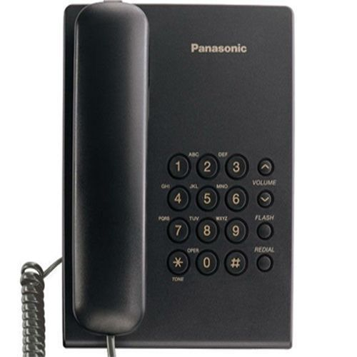 Panasonic Desk Intercom Phone – Black Non -display