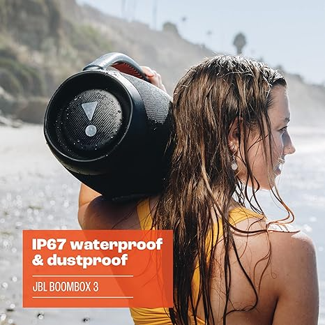 JBL Boombox 3 Portable Bluetooth Speaker | COLOR AVAILABLE” BLACK & SQUAD